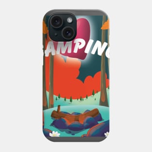 I love camping Phone Case