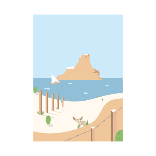 desert and sea T-Shirt