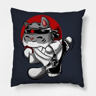 Animal Kungfu tiger cute asian culture Pillow