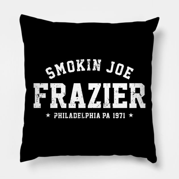 Smokin Joe Frazier Pillow by Azarine