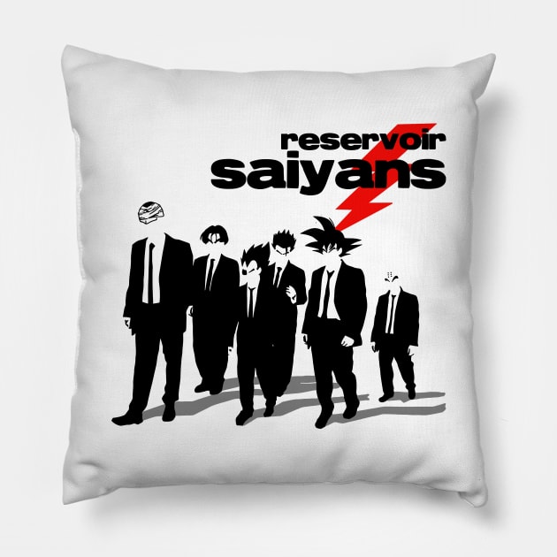 Reservoir Saiyans Pillow by NotoriousMedia