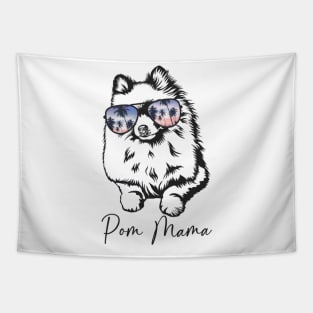 Pomeranian Mom Tapestry