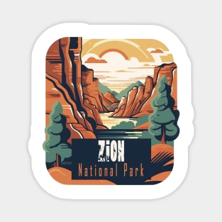 Zion National Park Magnet