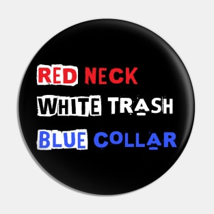 Red White blue Pin