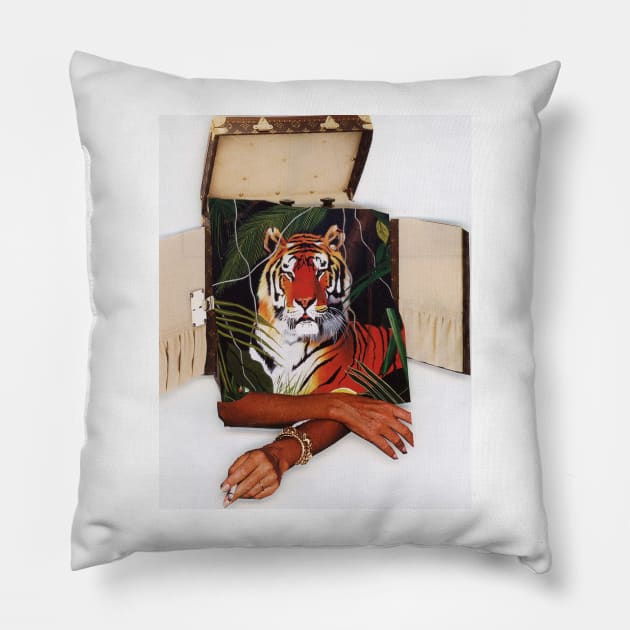 Unpacking who the fux I am Pillow by MonsoonartsbyM