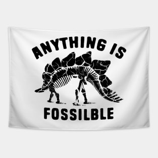 Funny Fossil Puns Tapestry