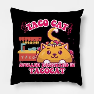 Taco cat Pillow