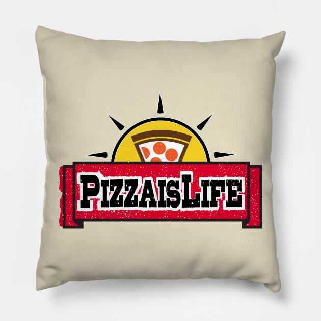 Frozen Pizzaislife Pillow by PizzaIsLife