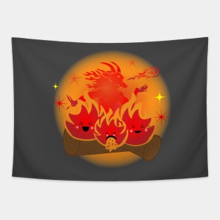 Too Hot For Fireball Tapestry