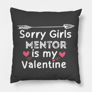 sorry girls monitor is my  valentine Pillow