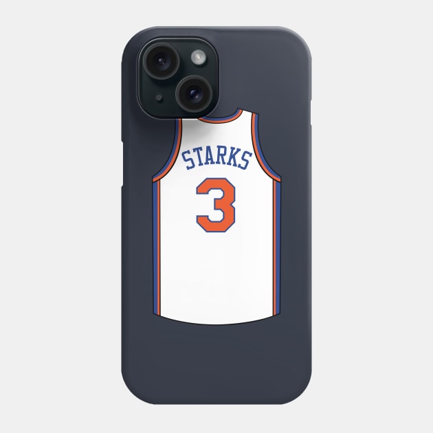 John Starks New York Jersey Qiangy Phone Case by qiangdade