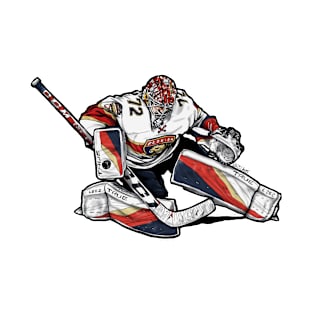 Bobrovsky in white solo T-Shirt