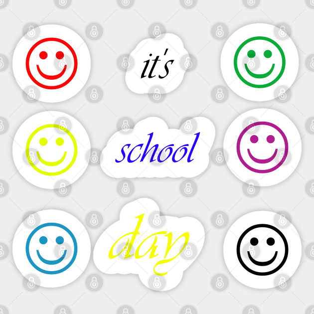 It's school day - School - Sticker