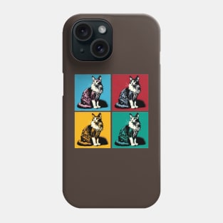 Manx Pop Art - Cat Lovers Phone Case