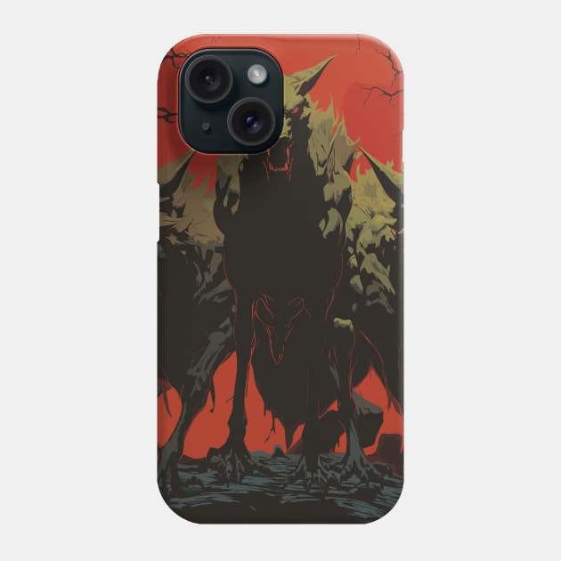 Hellhounds Phone Case by Ray Crimson