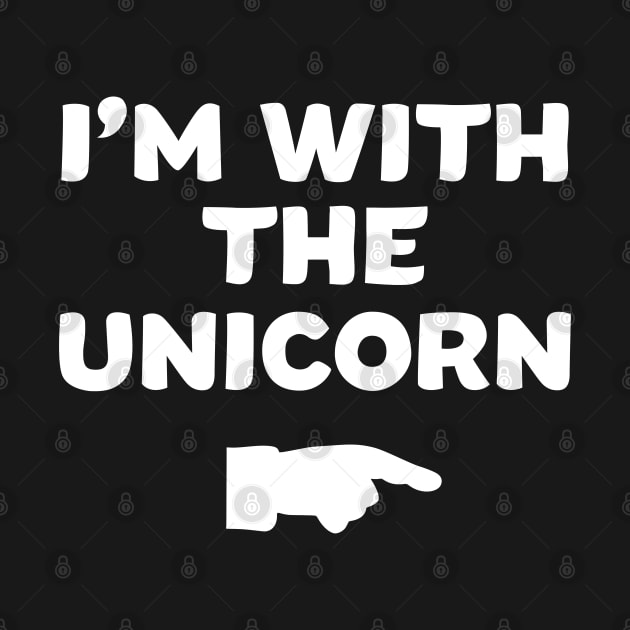 I'm With The Unicorn Birthday Party by finedesigns