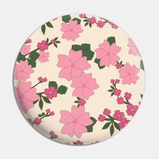 Pink Flowers, Floral Pattern, Pattern Of Flowers Pin