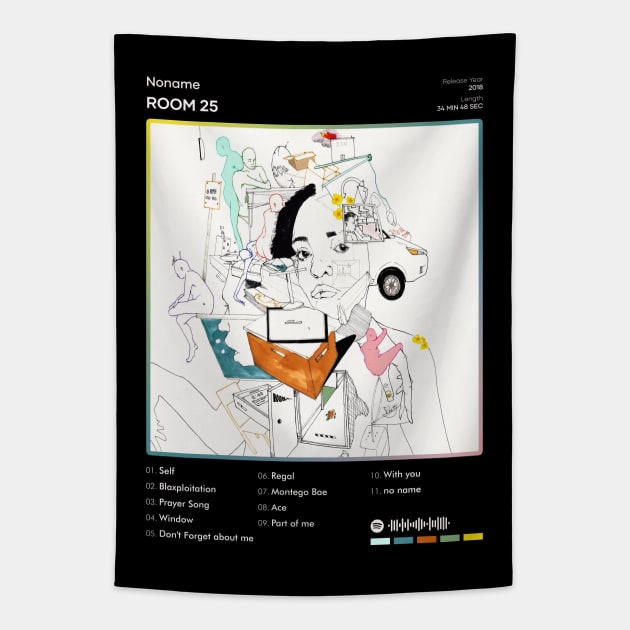 Noname - Room 25 Tracklist Album Tapestry by 80sRetro