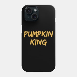 pumpkin king Phone Case