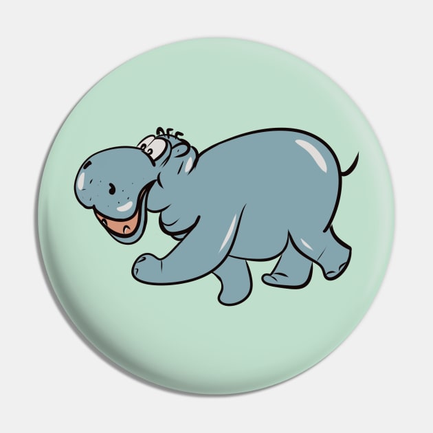 funny hippo for everyone Pin by VikingArt