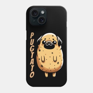 Pugtato Couch Potato Pug Dog Phone Case