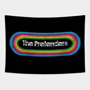 pretenders ll rainbow retro Tapestry