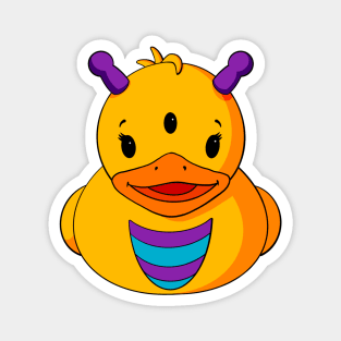 Monster Rubber Duck Magnet