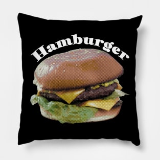 Hamburger - Dot Style Pillow