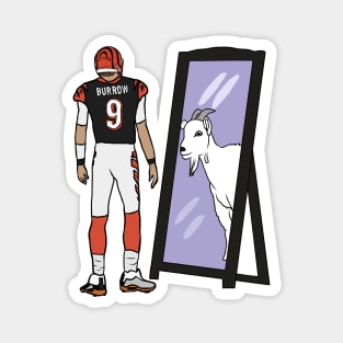 Joe Burrow, Mirror GOAT Magnet