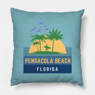 Pensacola Beach Florida Pillow