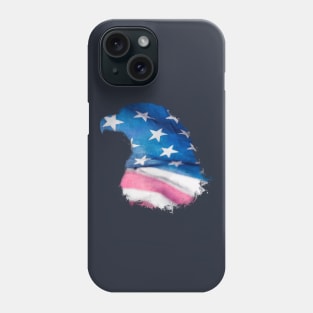 4th of July eagle Phone Case