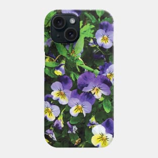 Pansies Phone Case