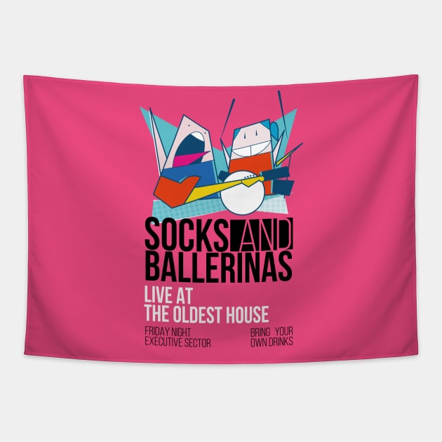 FBC - Socks and Ballerinas Tapestry by DEADBUNNEH