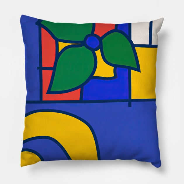 Floral Dreams #18 Pillow by Sibilla Borges