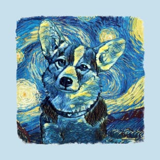 The Dog Van Gogh Style T-Shirt