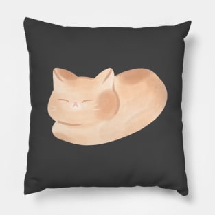 Sleepy Loaf cat Pillow