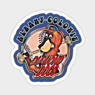 Albany-Colonie Diamond Dogs Baseball Magnet