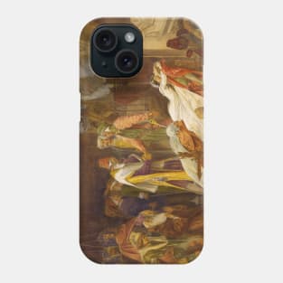 The Reconciliation of the Montagues and the Capulets by Frederic Leighton Phone Case