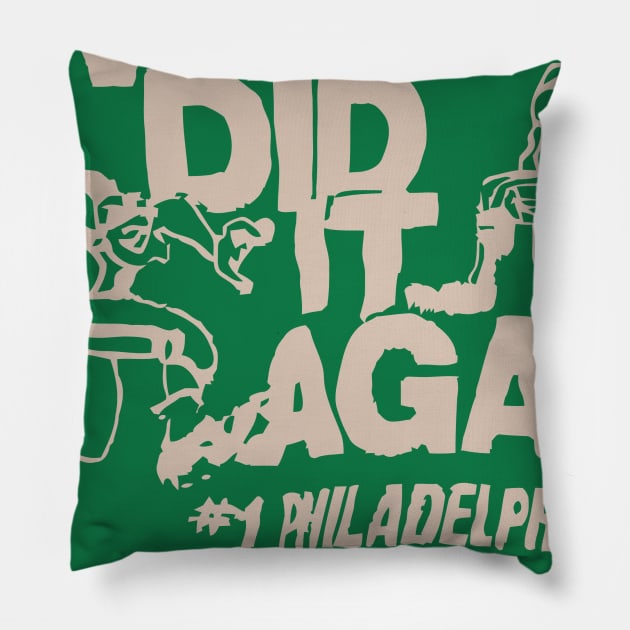 1980 Philly Sports What a Year Pillow by generationtees