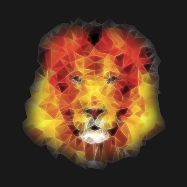 fractal lion by Ancello