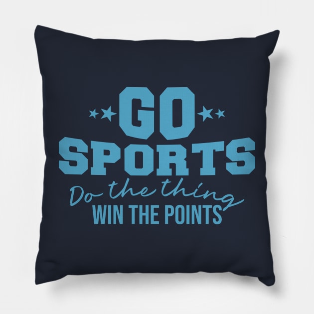 Go Sports Pillow by Yopi