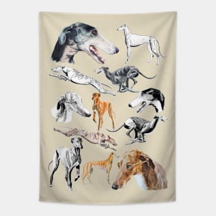 greyhound Tapestry