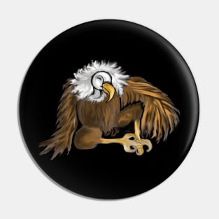 Vulture reversd Pin