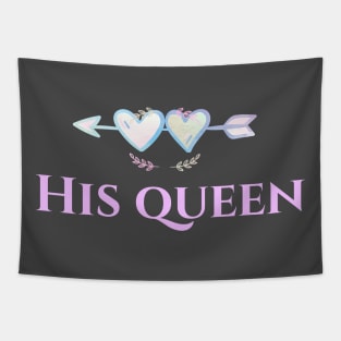 His queen lover T-Shirts Tapestry