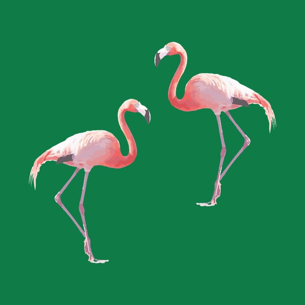 Flamingo #3 by Vin Zzep