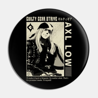 Guilty axl low strive Pin