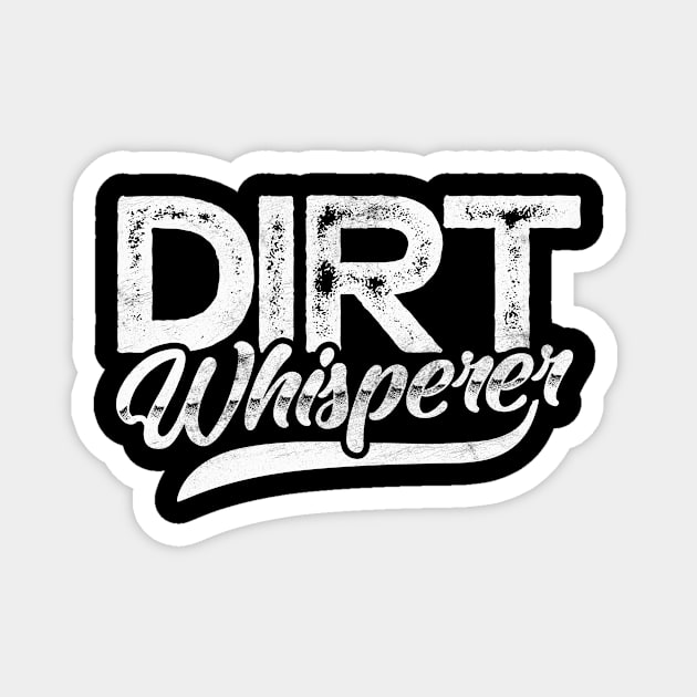 Dirt Whisperer Janitor Cleaning Profession Job Magnet by Funnyawesomedesigns