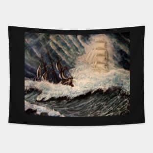FLYING DUTCHMAN AND THE HAND OF DOOM Tapestry