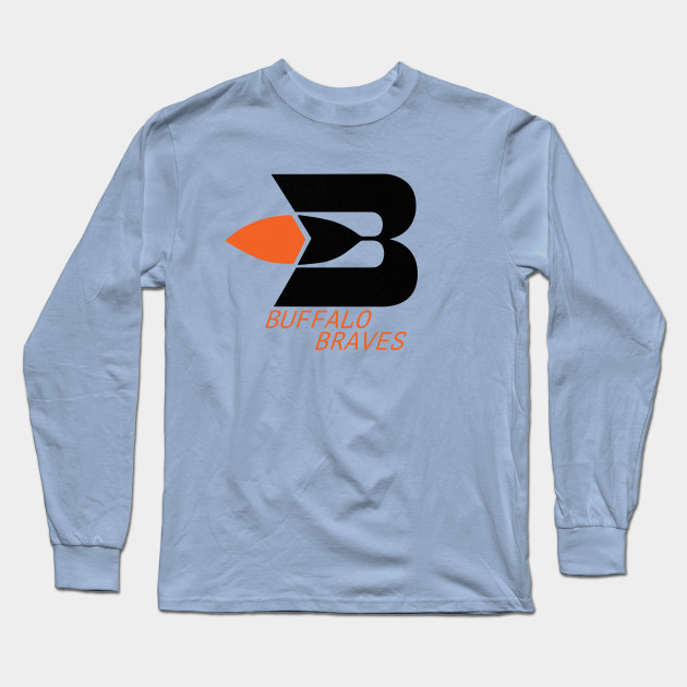 Buffalo Braves Distressed Logo Shirt - Defunct Basketball Team