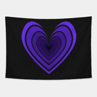 Rosy Heart (Purple) Tapestry